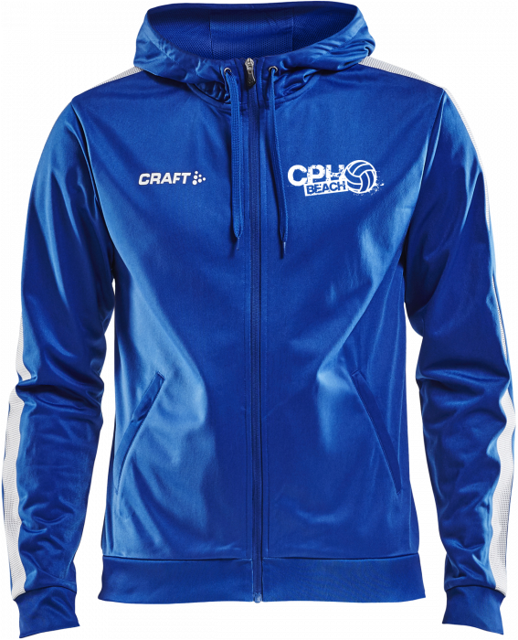 Craft - Cb Polyester Hoody Men - Blauw & wit