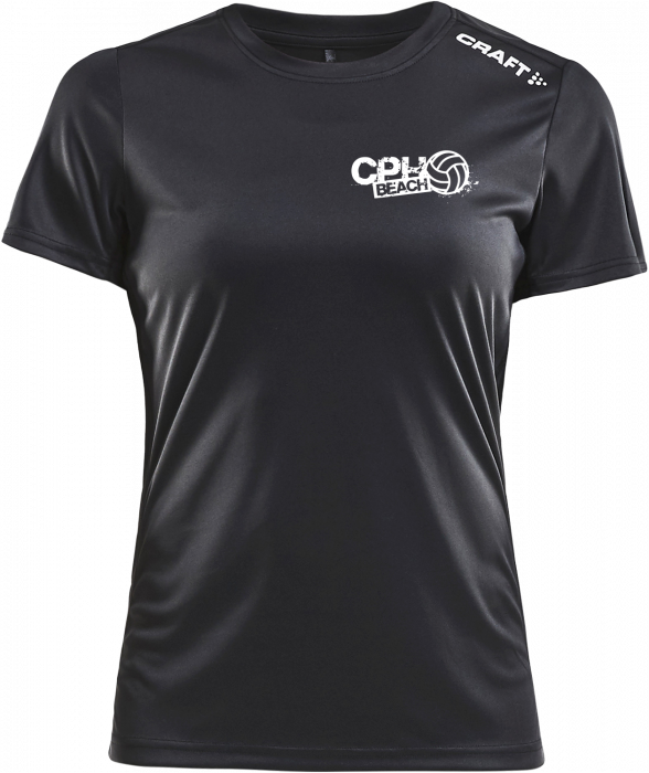 Craft - Cb T-Shirt Woman - Zwart & wit