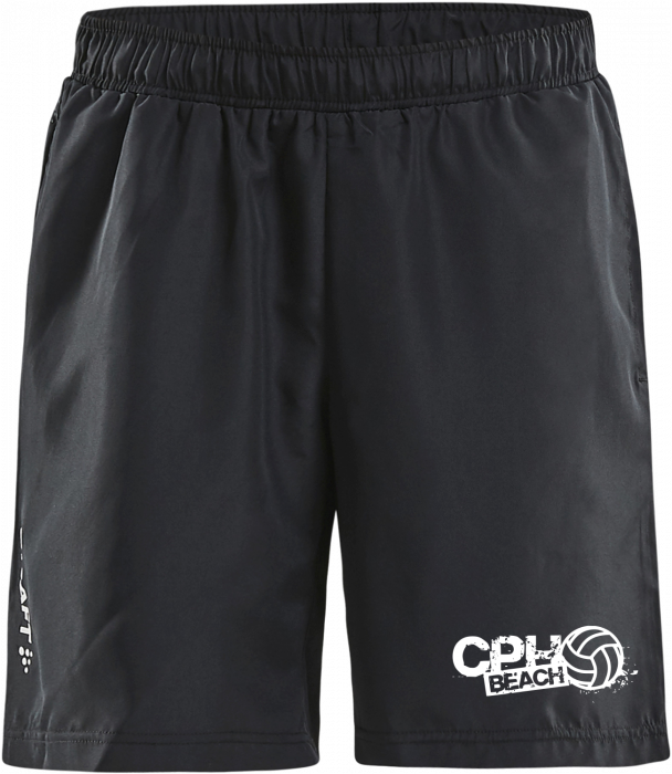 Craft - Cb Shorts Kids - Zwart & wit